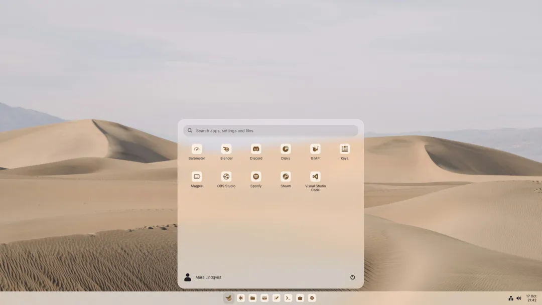 Start with apps and folders