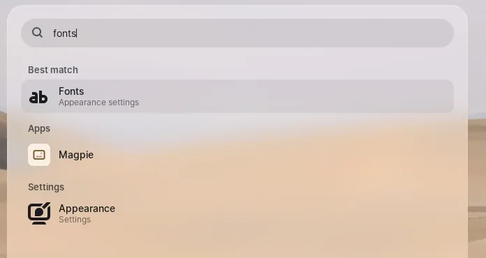 Start search with a calculation and matching files