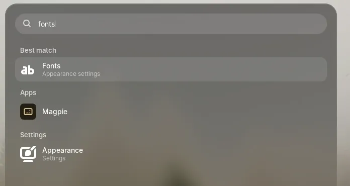 Start search with a calculation and matching files