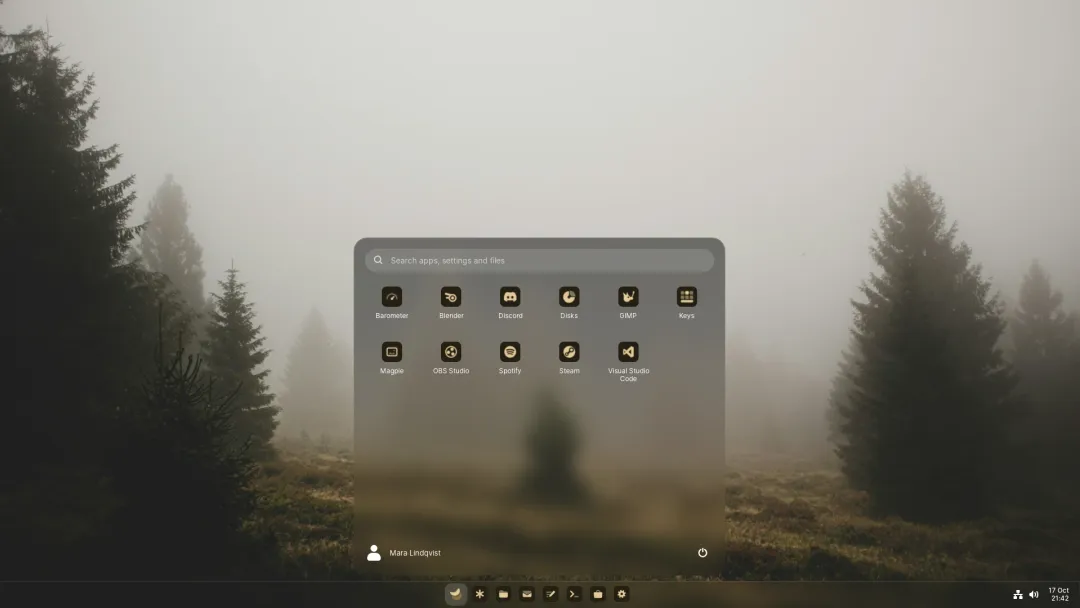 Start with apps and folders